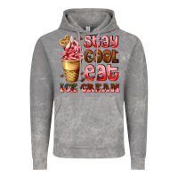 Cloud Rock stay cool eat ice cream Vintage Hoodie - AdoDesignShop
