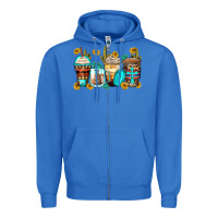 True Royal blessed coffee cups Zipper Hoodie - Zillion Design Studio