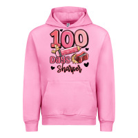 Fuchsia Pink 100 days sharper school Urban Hoodie - MaliasSmallBusiness