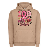 Pigment Burro 100 days sharper school Urban Hoodie - MaliasSmallBusiness