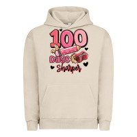 Pigment French Oak 100 days sharper school Urban Hoodie - MaliasSmallBusiness