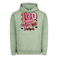 Pigment Oil Green 100 days sharper school Urban Hoodie - MaliasSmallBusiness