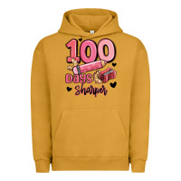 Pigment Peanut Butter 100 days sharper school Urban Hoodie - MaliasSmallBusiness