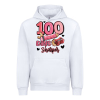 White 100 days sharper school Urban Hoodie - MaliasSmallBusiness