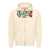 Sandshell teacher mom Zipper Hoodie - texasbilliewilder