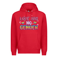 Red love no gender Premium Hoodie - MaliasSmallBusiness