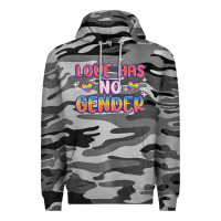 Slate Camo love no gender Premium Hoodie - MaliasSmallBusiness