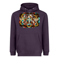 Plum girl mama Heavyweight Hoodie - RacoonDesign