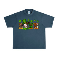 Midnight Navy st patricks love heifer Urban Heavy Tee - Artiststas