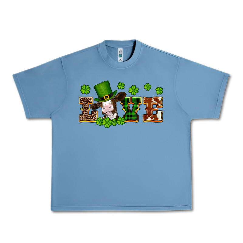St Patricks Love Heifer Urban Heavy Tee by Artiststas | Teevron