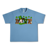 Pebble Blue st patricks love heifer Urban Heavy Tee - Artiststas