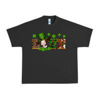 Pigment Black st patricks love heifer Urban Heavy Tee - Artiststas