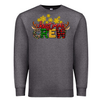 Charcoal Heather christmas crew Premium Sweatshirt - AdoDesignShop