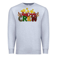 Heather Grey christmas crew Premium Sweatshirt - AdoDesignShop