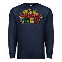 Navy christmas crew Premium Sweatshirt - AdoDesignShop