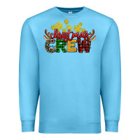Ocean Blue christmas crew Premium Sweatshirt - AdoDesignShop