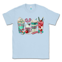 Dusty Blue teacher coffee cups Classic Tee - texasbilliewilder