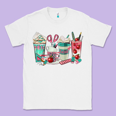 Classic Tee teacher coffee cups