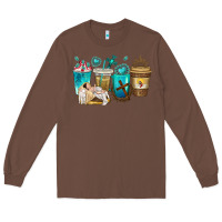 Chestnut jesus coffee cups Long Sleeve Tee - texasbilliewilder