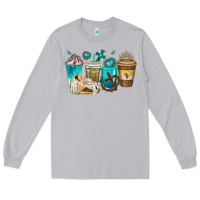 Moon Dust jesus coffee cups Long Sleeve Tee - texasbilliewilder