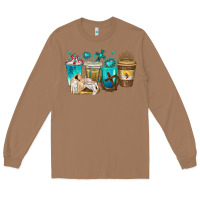 Toasted Coconut jesus coffee cups Long Sleeve Tee - texasbilliewilder