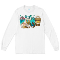 White jesus coffee cups Long Sleeve Tee - texasbilliewilder