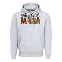 Thankful Mama Zipper Hoodie | Teevron