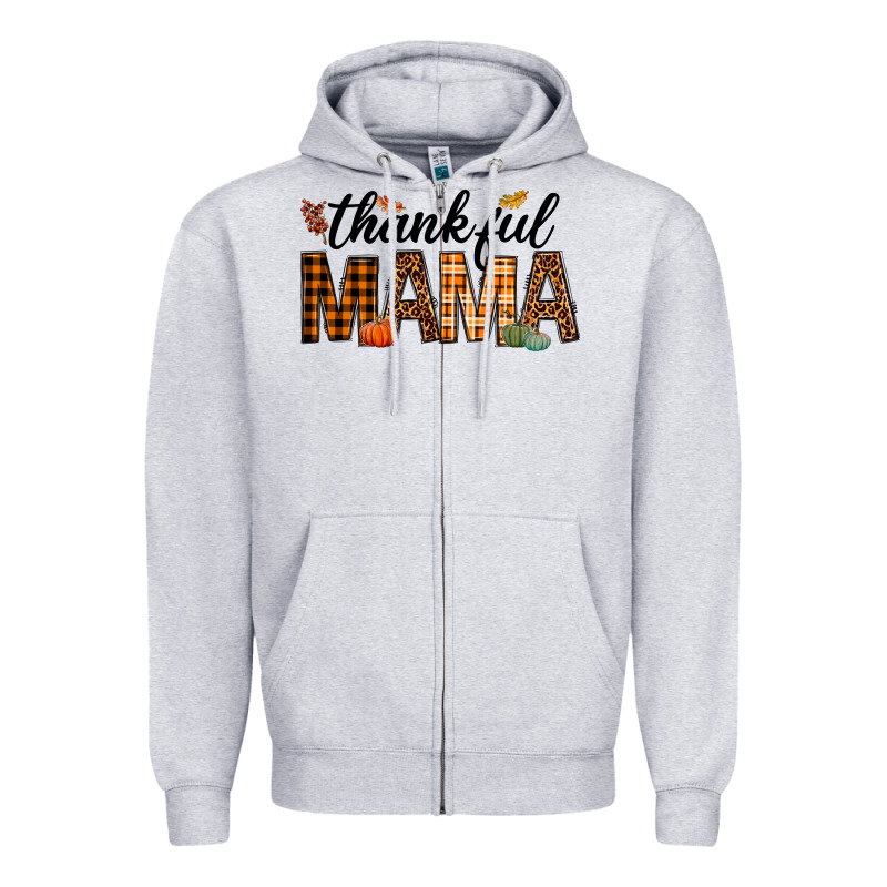 Thankful Mama Zipper Hoodie by texasbilliewilder | Teevron