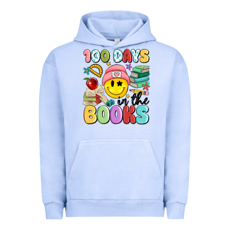 100 Days In The Books Urban Hoodie by MaliasSmallBusiness | Teevron