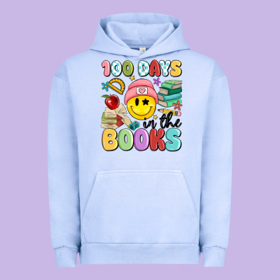 100 Days In The Books Urban Hoodie Designed By Maliassmallbusiness