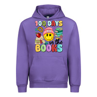 Tulip 100 days in the books Urban Hoodie - MaliasSmallBusiness