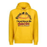 Lemon baseball brother i'm just here for the snacks Premium Hoodie - MaliasSmallBusiness