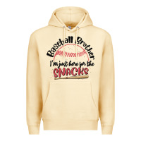Pina Colada baseball brother i'm just here for the snacks Premium Hoodie - MaliasSmallBusiness