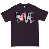 Plum Valentine Love Premium Tee - CowhideDigitalArt