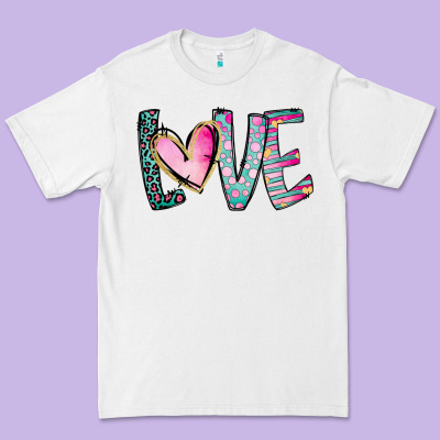 Valentine Love Premium Tee Designed By Cowhidedigitalart
