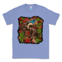 Colony Blue valentine's day cowboy cactus rose Classic Tee - RanaPortraitStore