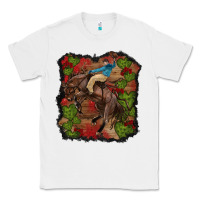 White valentine's day cowboy cactus rose Classic Tee - RanaPortraitStore