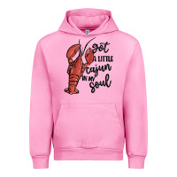 Fuchsia Pink got a little cajun in my soul Urban Hoodie - MaliasSmallBusiness