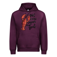 Mauve Wine got a little cajun in my soul Urban Hoodie - MaliasSmallBusiness