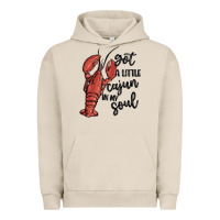 Pigment French Oak got a little cajun in my soul Urban Hoodie - MaliasSmallBusiness