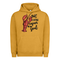 Pigment Peanut Butter got a little cajun in my soul Urban Hoodie - MaliasSmallBusiness