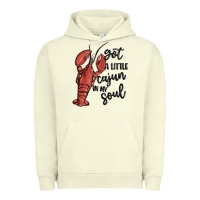 Pigment Pistachio got a little cajun in my soul Urban Hoodie - MaliasSmallBusiness