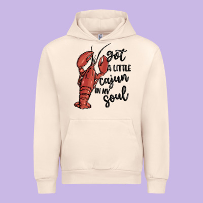 Got A Little Cajun In My Soul Urban Hoodie Designed By Maliassmallbusiness