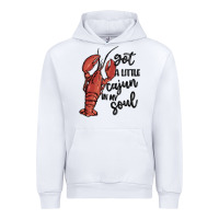 White got a little cajun in my soul Urban Hoodie - MaliasSmallBusiness