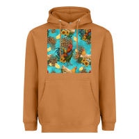 Meerkat poultry animals seamless pattern Heavyweight Hoodie - HRA Design Shop