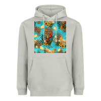 Moon Dust poultry animals seamless pattern Heavyweight Hoodie - HRA Design Shop