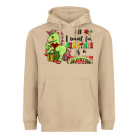 Mushroom All I Want For Christmas Is A Unicorn Heavyweight Hoodie - FaDigitalArtStudio
