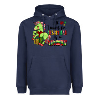 Navy All I Want For Christmas Is A Unicorn Heavyweight Hoodie - FaDigitalArtStudio