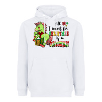 White All I Want For Christmas Is A Unicorn Heavyweight Hoodie - FaDigitalArtStudio