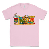 Bubblegum Pink teacher fuel coffee cups Classic Tee - texasbilliewilder